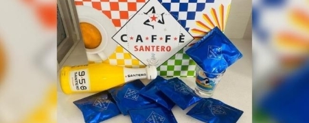 150 Cialde Santero + Bicchierino da Collezione + Bottiglietta Santero